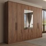 Guarda Roupa Casal com Espelho 6 Portas Guardian - 1