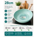 Ver imagem 4 de Frigideira Revestida Nanocerâmico 28cm- Verde