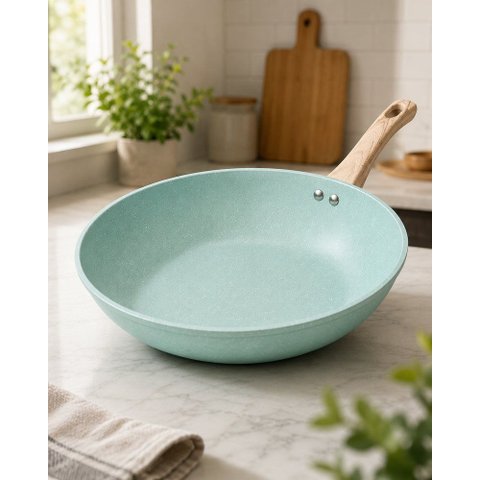 Frigideira Revestida Nanocerâmico 28cm- Verde