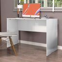 Ver imagem 1 de Mesa Home Office Branco Imperial Jm Móveis