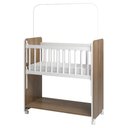 Ver imagem 2 de Mini Berço Bed Side Grade Movél com Colchão Cor Nature