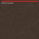 Ver mais imagens de Kit 2 Banquetas Altas Cromadas com Assento Estofado e Encosto para Bancada Cozinha Cromado/Marrom