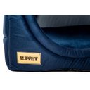 Ver imagem 4 de Cama Iglu e Toca para Cachorro Luppet Marinho Super Luxo - G