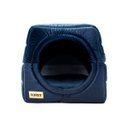 Ver imagem 1 de Cama Iglu e Toca para Cachorro Luppet Marinho Super Luxo - G