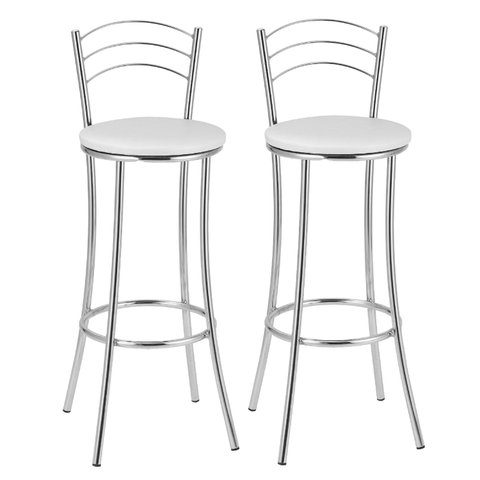 Kit 2 Banquetas Cromadas BC26-A A102