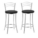Ver imagem 1 de Kit 2 Banquetas Cromadas BC26-B A101