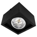 Ver imagem 1 de Plafon Spot Sobrepor Box Preto Alumínio P/ Ar111 Gu10 Starlumen St2939