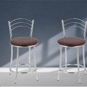 Ver imagem 2 de Kit 2 Banquetas Cromadas BC26-C A109