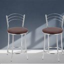 Ver imagem 2 de Kit 2 Banquetas Cromadas BC26-C A109