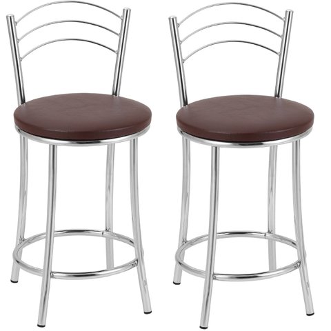 Kit 2 Banquetas Cromadas BC26-C A109