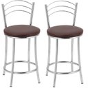 Ver imagem 1 de Kit 2 Banquetas Cromadas BC26-C A109