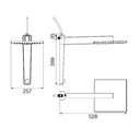 Ver imagem 2 de Chuveiro Elétrico Acqua Century Eletrônico 5500W Branco Lorenzetti 220V