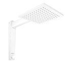Ver imagem 1 de Chuveiro Elétrico Acqua Century Eletrônico 5500W Branco Lorenzetti 220V