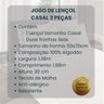 Jogo 3 Peças Casal Liso Premium Sul Brasil Branco - 3
