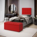Ver imagem 1 de Kit Painel Rana 100 e Calçadeira Alpha Couro Aradecor