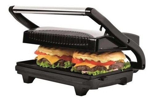 Grill Sanduicheira Press Inox Britania 110v - Inox - 220v - 2