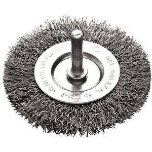 Escova Circular Arame Ondulado com Haste 3x1/4'' Tramontina Pro Tramontina