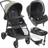 Carrinho Moises Bebe Conforto Base Isofix Burigotto Lui Sand - 1