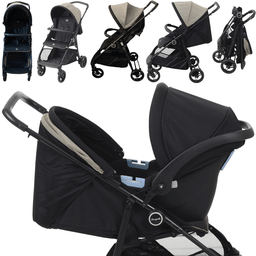 Carrinho Moises Bebe Conforto Base Isofix Burigotto Lui Sand - 3