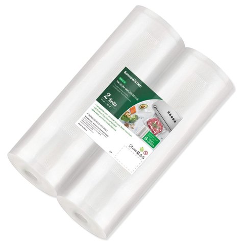 Rolos para Seladora a Vácuo Bonsenkitchen, 2 Unidades 28cm X 15m, Bpa-free