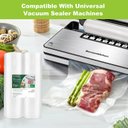 Ver imagem 2 de Rolos para Seladora a Vácuo Bonsenkitchen, 2 Unidades 28cm X 15m, Bpa-free