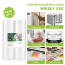 Ver imagem 5 de Rolos para Seladora a Vácuo Bonsenkitchen, 2 Unidades 28cm X 15m, Bpa-free