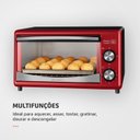 Ver imagem 5 de Forno Elétrico Master Cooker 10l 1200w 127v Fr-20 Mondial