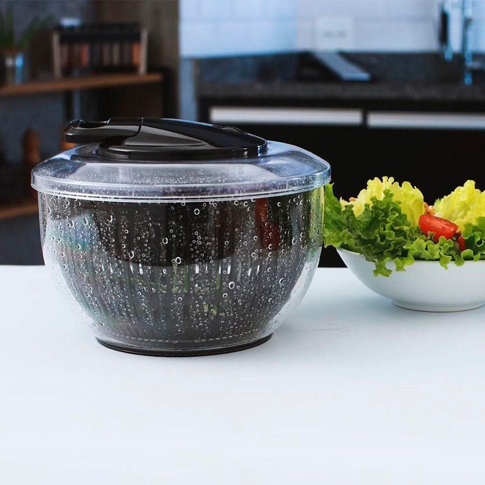 Seca Saladas Bowl Transparente 5 Litros Casacaso - 3