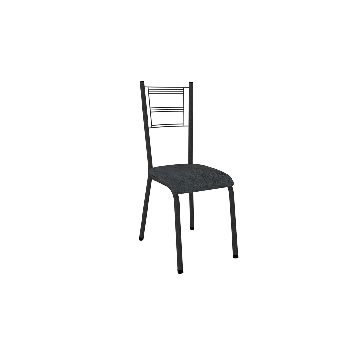 Conjunto Mesa de Jantar 136cm Miami com 4 Cadeiras Santiago - 4