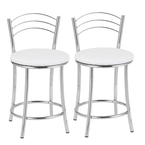 Kit 2 Banquetas Cromadas BC26-C A102