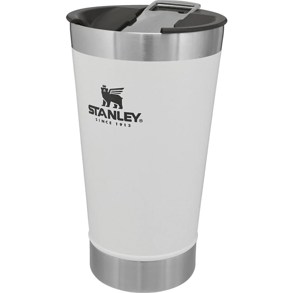 Caneca de Cerveja Stanley Classic Beer Pint com Tampa + Abridor - Branco 473ml - 2