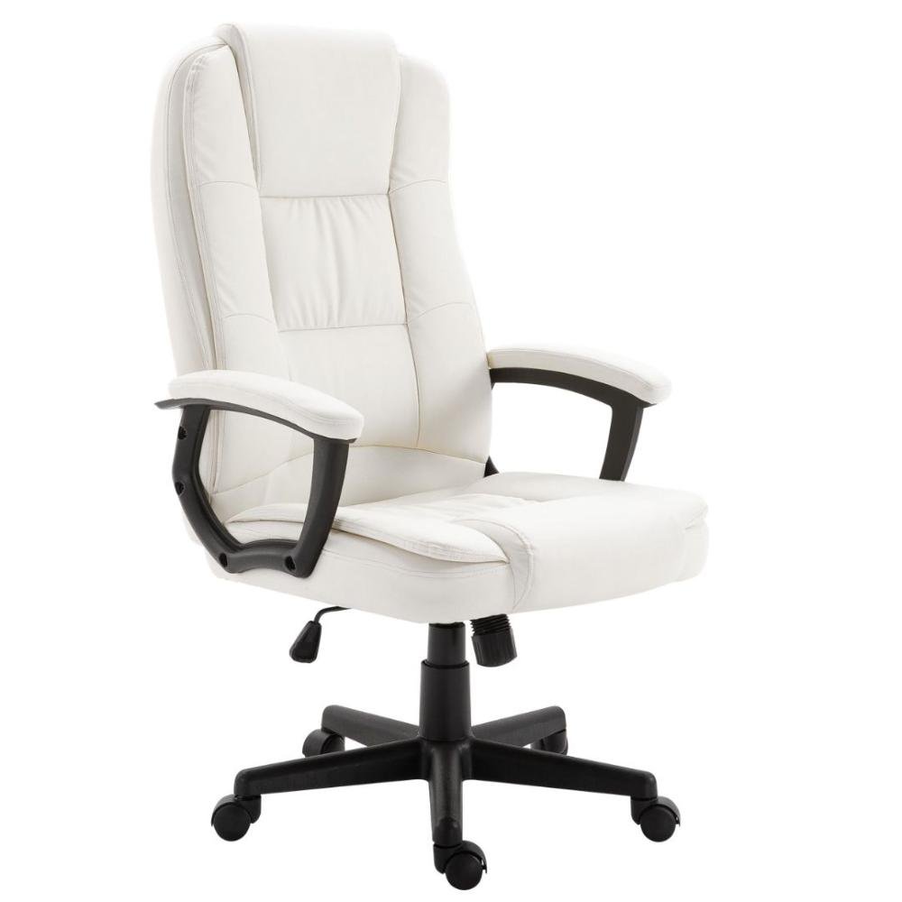 Cadeira Presidente Escritório Giratória Fox Office C300 - Branco