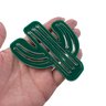 Kit 4 Porta Copo Decorativo em Silicone Formato Cacto Suporte Mesa Bolacha Chopp Verde - 9