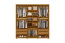 Ver imagem 2 de Guarda-Roupa Casal 6 Portas 4 Gavetas Veronese 230cm MDF Cumaru Quarto
