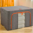 Ver imagem 1 de Caixa Organizadora de Roupas Multiuso Dobrável Grande