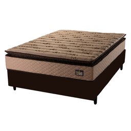 Cama Box Queen Colchão Espuma D33 Pillow Top Van Gogh 158x198x62cm Hellen - 2