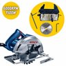 Serra Circular Elétrica Bosch GKS150 127V 1500W + Bolsa P/ Transporte e Disco Para Madeira - 1