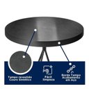 Ver mais imagens de Conjunto Mesa Bistrô e 2 Banquetas Londres Salaone Preto/Marrom