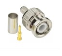 Ver imagem 1 de Kit 10 Peças Conector Bnc Macho para Crimpar Rg6