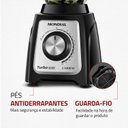 Ver imagem 7 de Liquidificador Turbo Glass Jarra de Vidro 1400w 127v L-1400 Gl Mondial