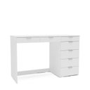 Ver imagem 2 de Escrivaninha Mesa Escritório Columbus 7 Gavetas 120cm Yescasa Branco