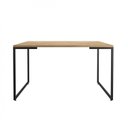 Ver imagem 4 de Conjunto Mesa Jantar 4 Cadeiras Industrial Aço Allegra PP Preto Yescasa Natura
