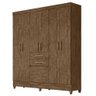 Guarda Roupa 7 Portas New Mafra Castanho Wood 897331 Moval - 1