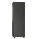 Ver imagem 4 de Armário de Lavanderia Multiuso Organizador com Rodinhas Click Armário Multiuso 1 Porta Preto