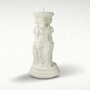 Ver imagem 1 de Escultura Grega - Vela Decorativa e Aromática Ramim Aromas