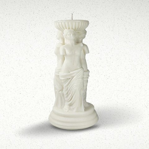 Escultura Grega - Vela Decorativa e Aromática Ramim Aromas
