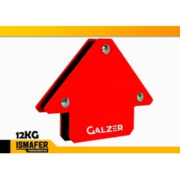Esquadro Magnético Para Soldador Até 12 Kgs Galzer 32 - 2
