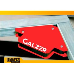 Esquadro Magnético Para Soldador Até 12 Kgs Galzer 32 - 5