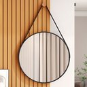 Ver imagem 1 de Espelho Decorativo Castanheira 60cm Preto - Jb Bechara