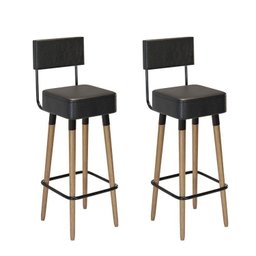 Conjunto Mesa Bistrô e 2 Banquetas Barcelona Salaone - 4